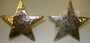 Manufacturers Exporters and Wholesale Suppliers of Star Napkin Ring X-MAS 4X6.5 CM Moradabad Uttar Pradesh Star Napkin Ring X-MAS 4X6.5 CM
